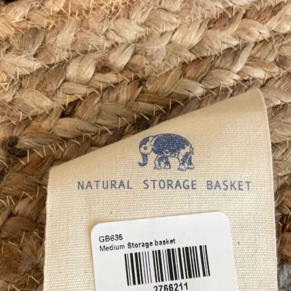 BOHO Living Natural Storage Basket